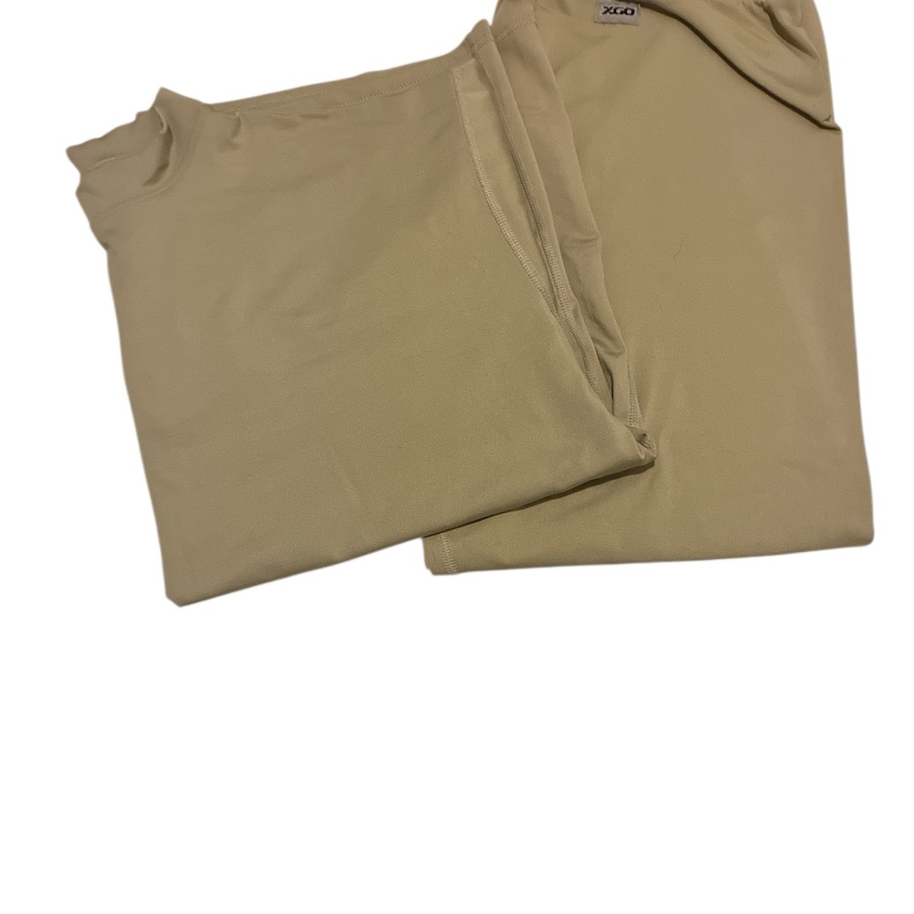 XGO Mens XL flame retardant Men's Tan Thermals set